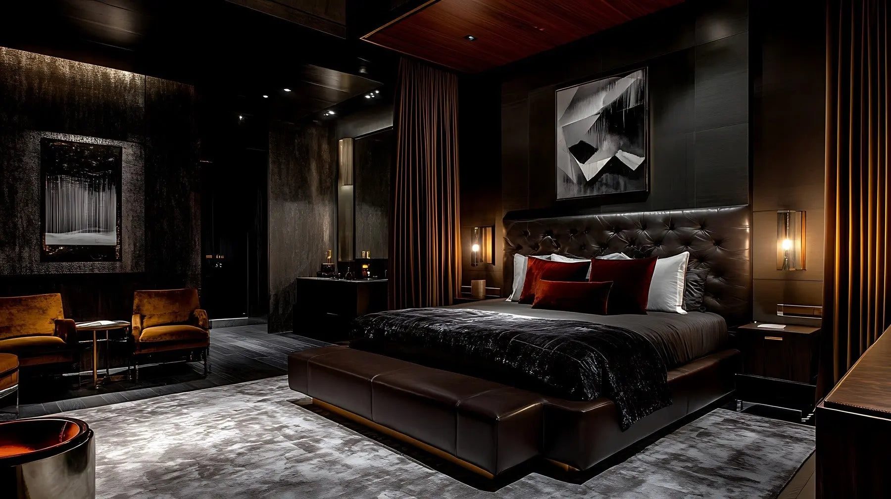 12 Black Comforter Bedroom Ideas for a Bold And Cozy Look: Stunning Inspirations
