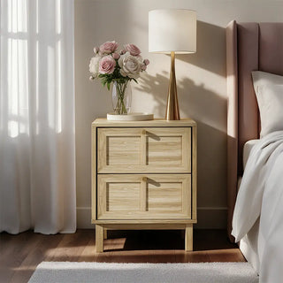 Arlo Bedside Table - Natural