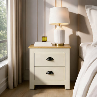 Chelsea Bedside Table - Taupe