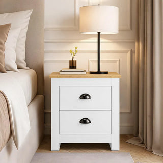 Chelsea Bedside Table - White