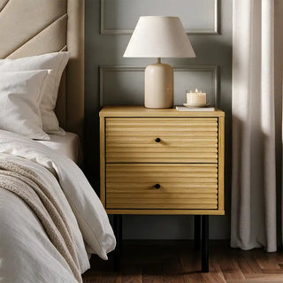 Richmond Bedside Table - Natural