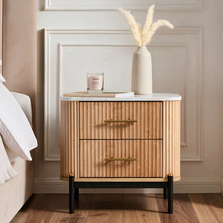 Windsor Bedside Table - Natural