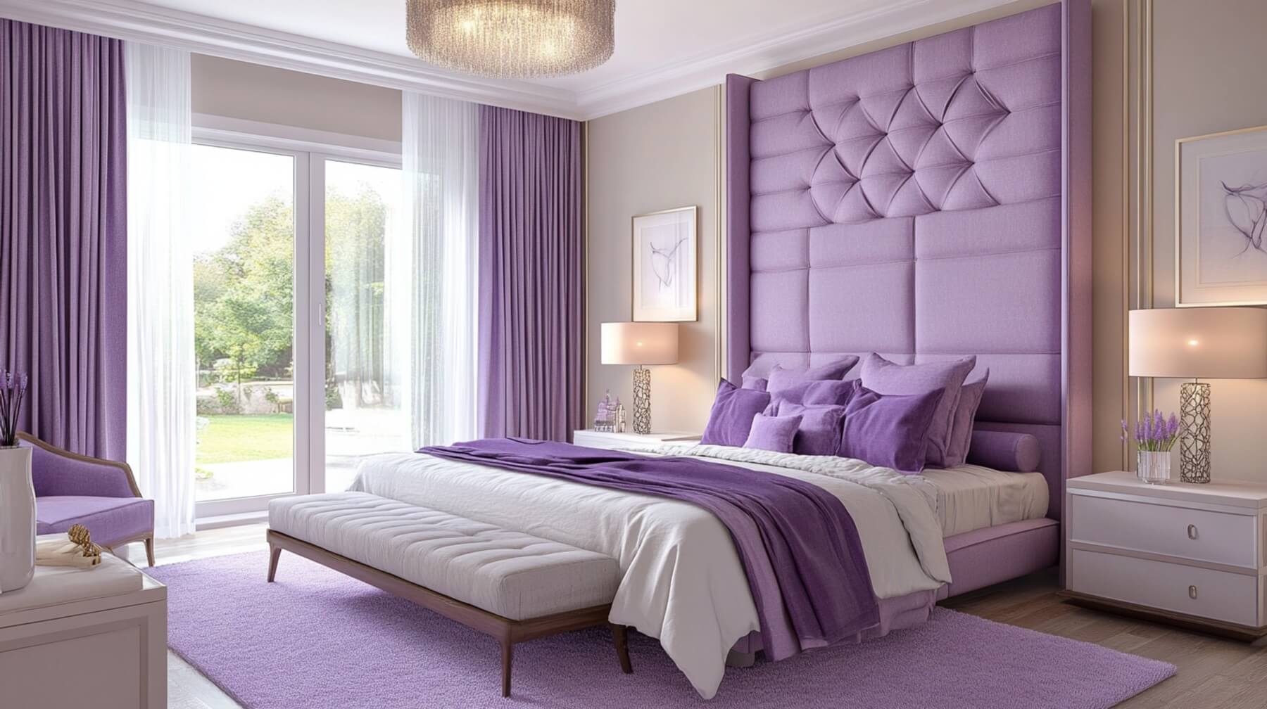 15+ Lavender Bedroom Ideas For Every Style – Sonno