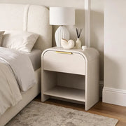 Aero Bedside Table - White