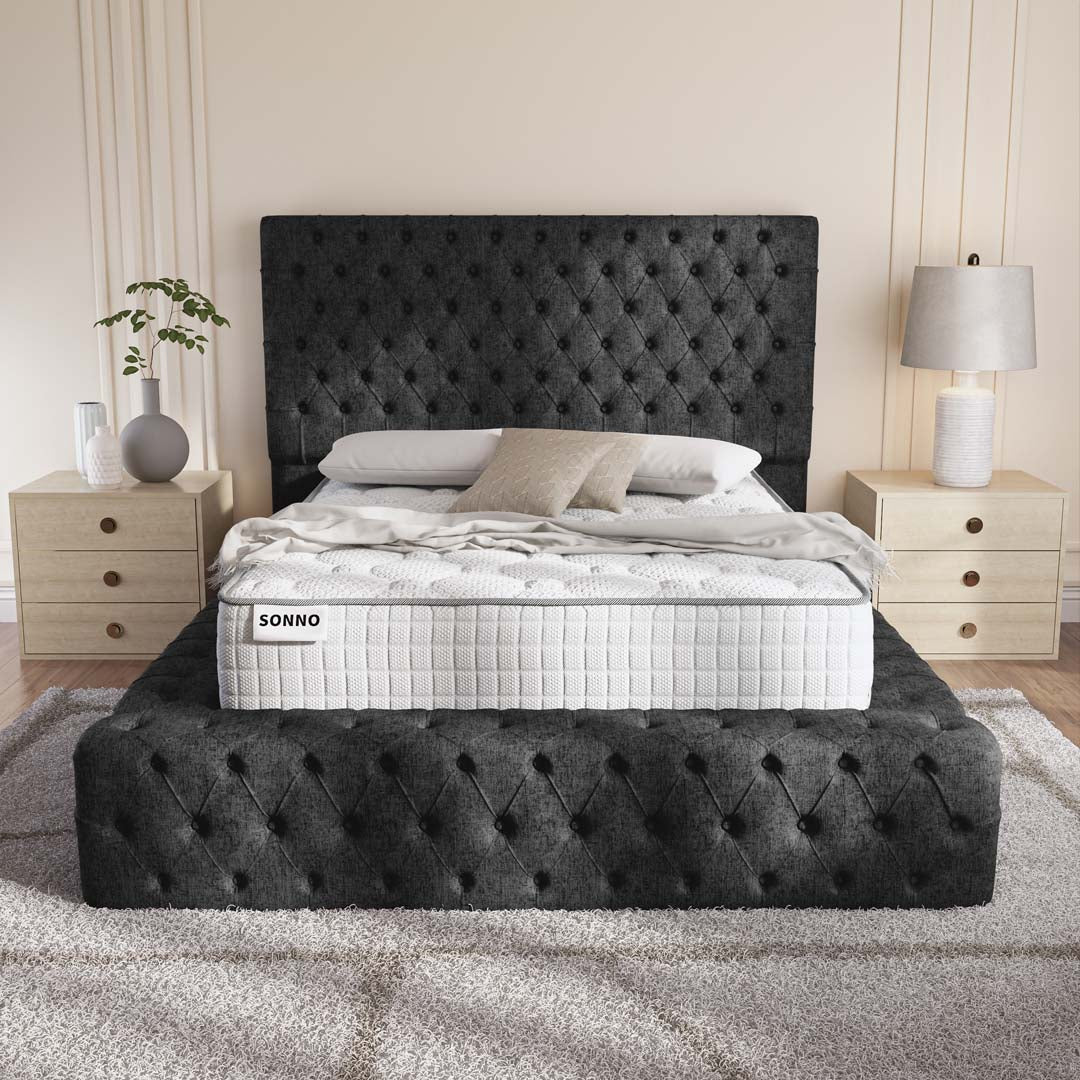 Ambassador Upholstered Ottoman Bed