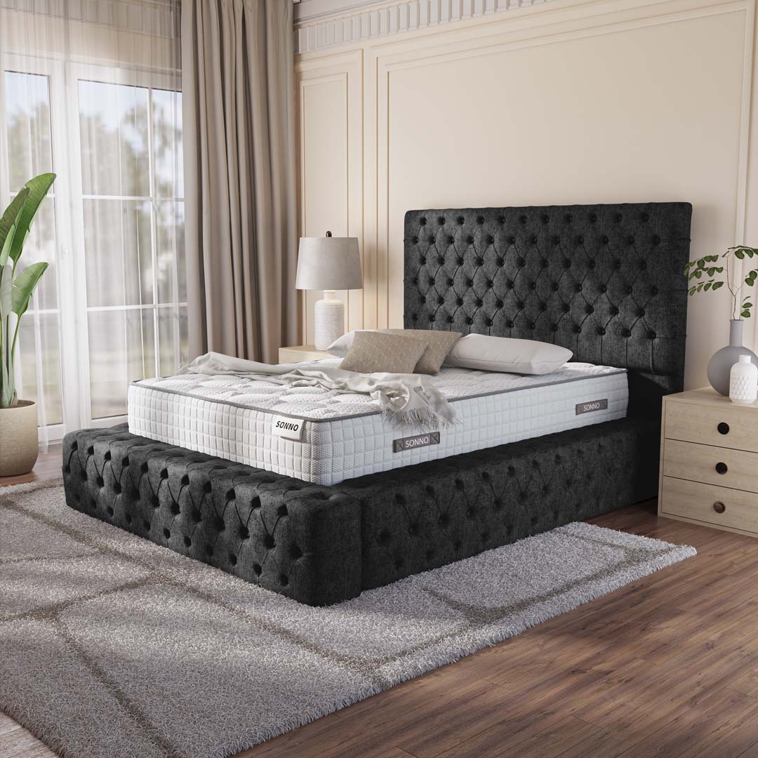 Ambassador Upholstered Ottoman Bed