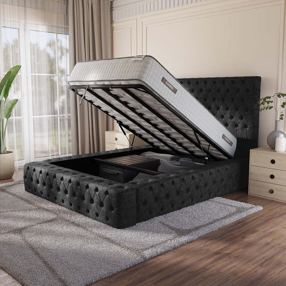 Ambassador Upholstered Ottoman Bed