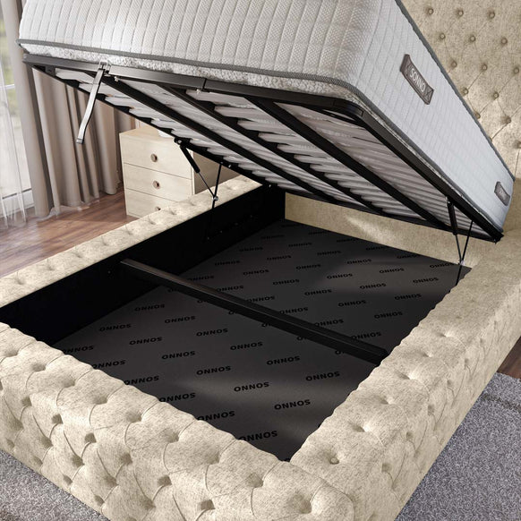 Ambassador Upholstered Ottoman Bed