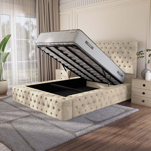 Ambassador Upholstered Ottoman Bed