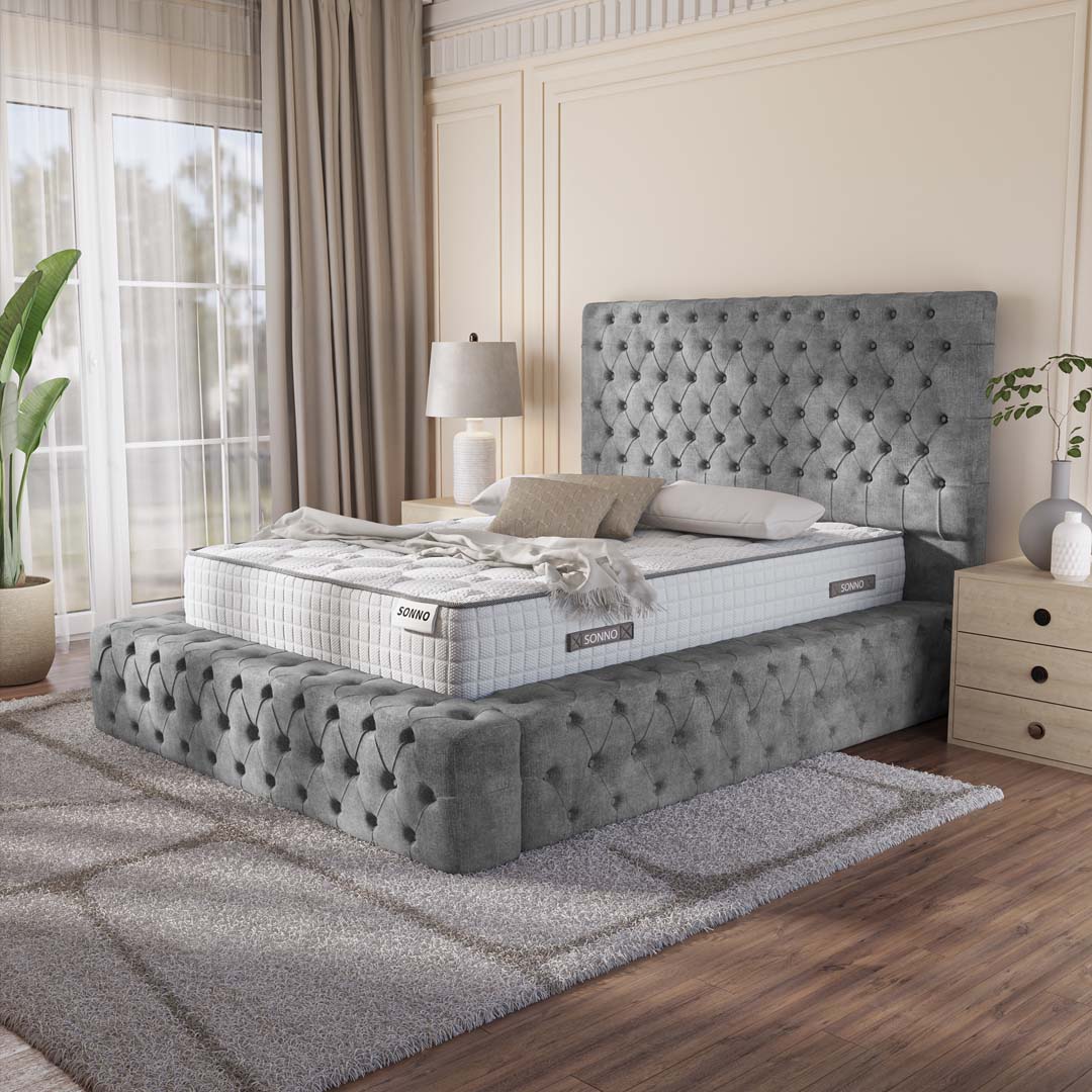 Ambassador Upholstered Ottoman Bed