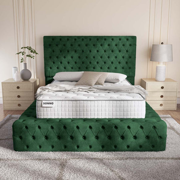 Ambassador Upholstered Ottoman Bed