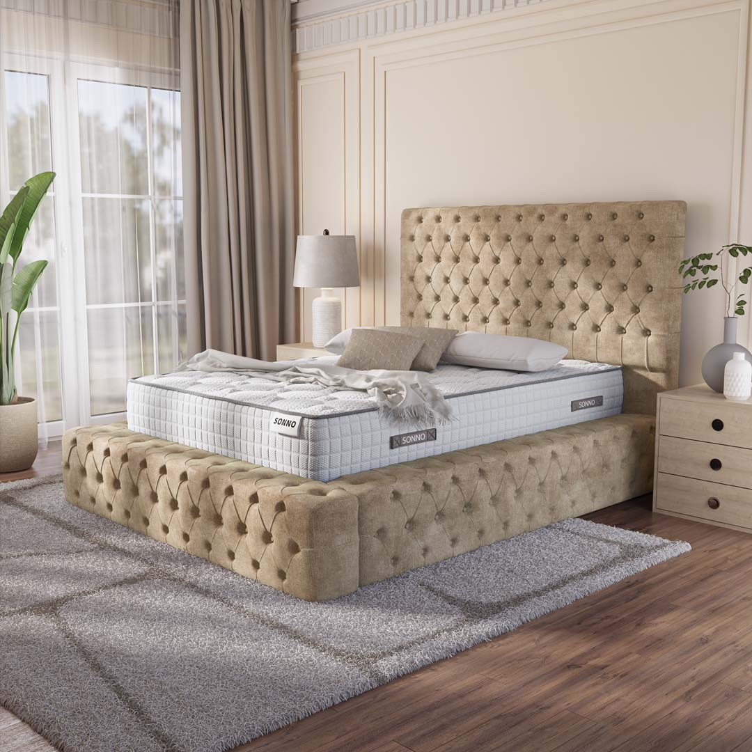 Ambassador Upholstered Ottoman Bed