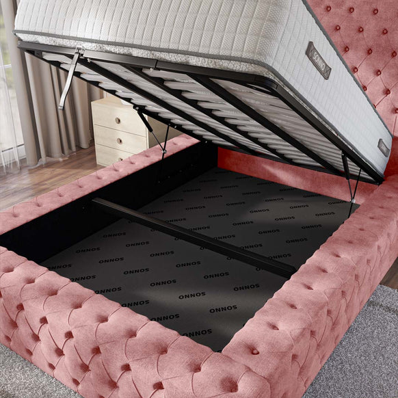 Ambassador Upholstered Ottoman Bed