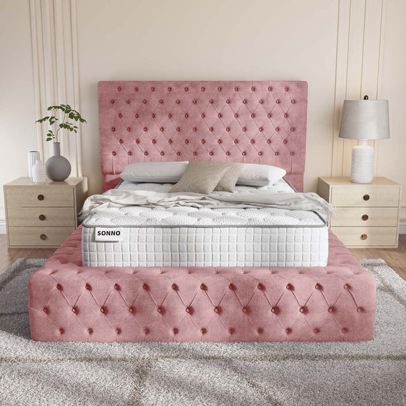 Ambassador Upholstered Ottoman Bed