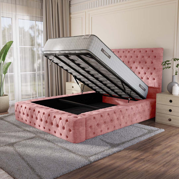 Ambassador Upholstered Ottoman Bed