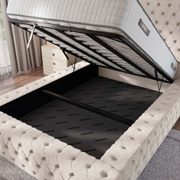 Ambassador Upholstered Ottoman Bed