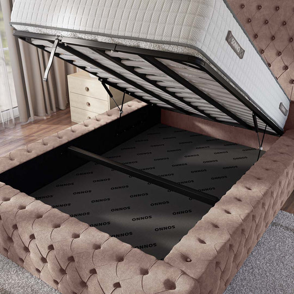 Ambassador Upholstered Ottoman Bed