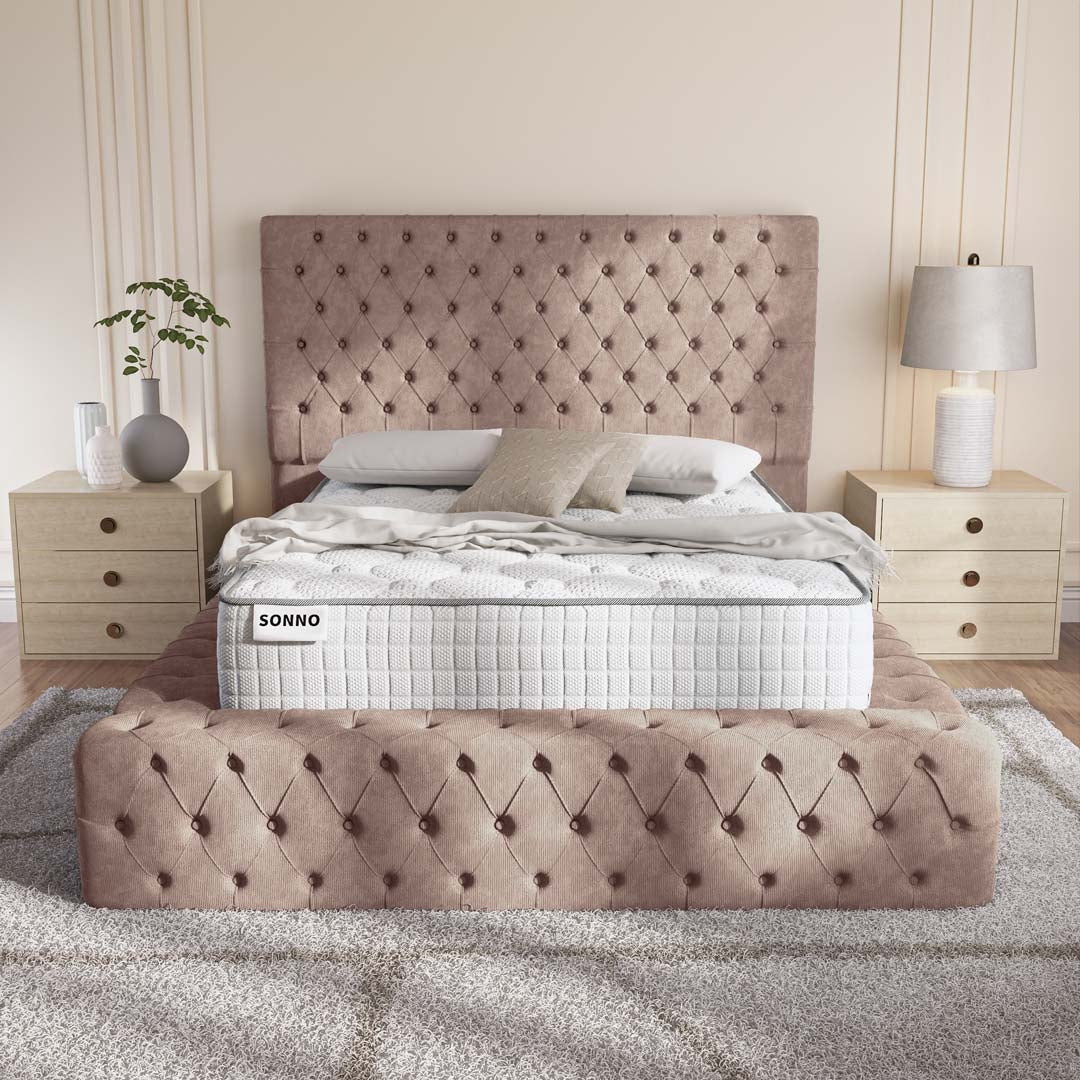 Ambassador Upholstered Ottoman Bed