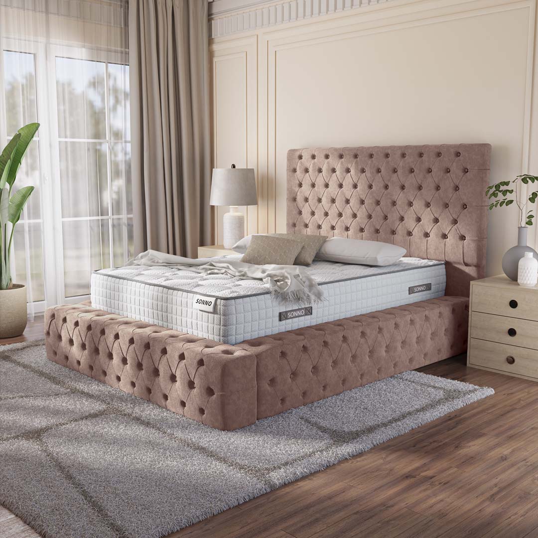 Ambassador Upholstered Ottoman Bed