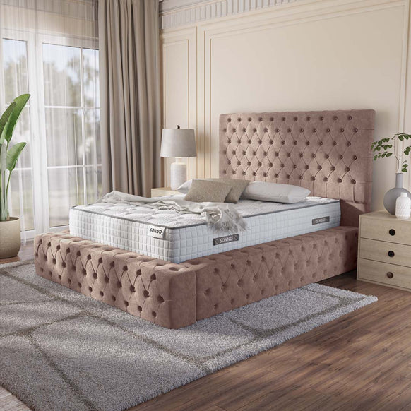 Ambassador Upholstered Ottoman Bed