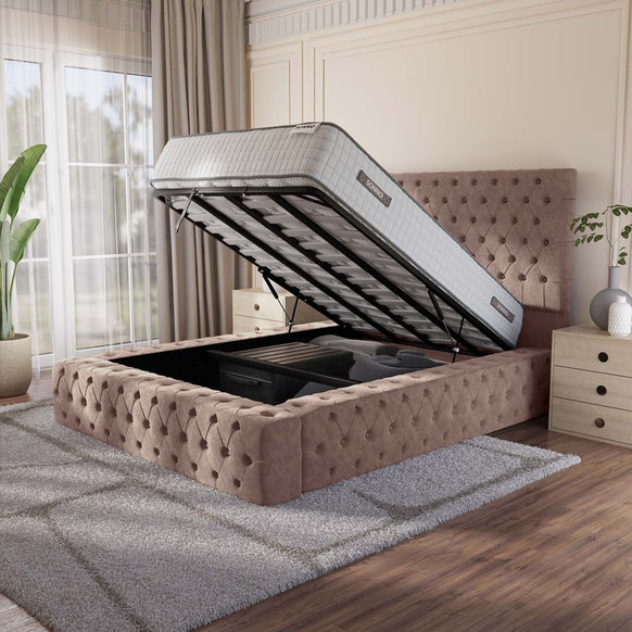 Ambassador Upholstered Ottoman Bed
