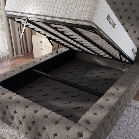 Ambassador Upholstered Ottoman Bed