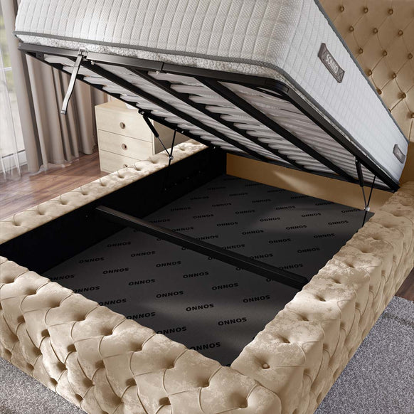Ambassador Upholstered Ottoman Bed
