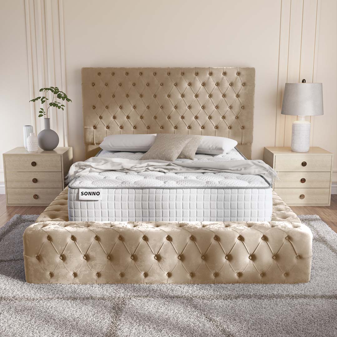 Ambassador Upholstered Ottoman Bed