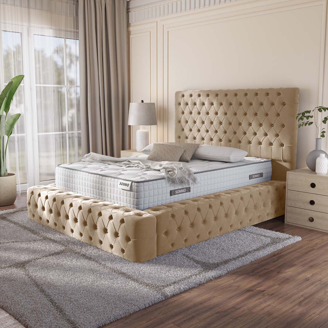 Ambassador Upholstered Ottoman Bed
