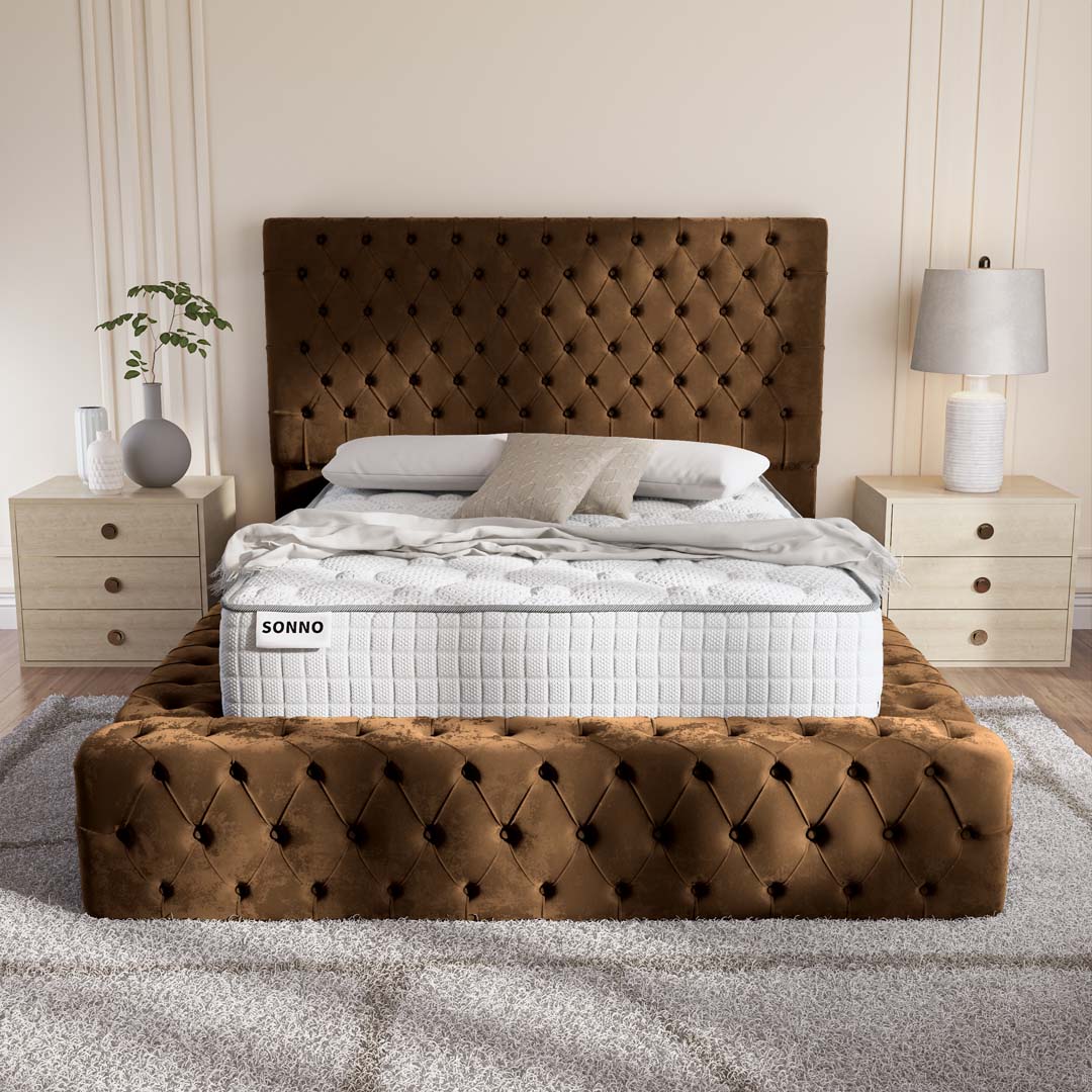 Ambassador Upholstered Ottoman Bed