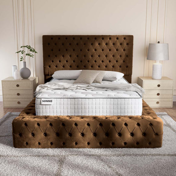 Ambassador Upholstered Ottoman Bed