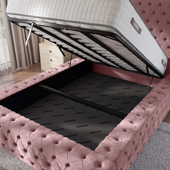 Ambassador Upholstered Ottoman Bed