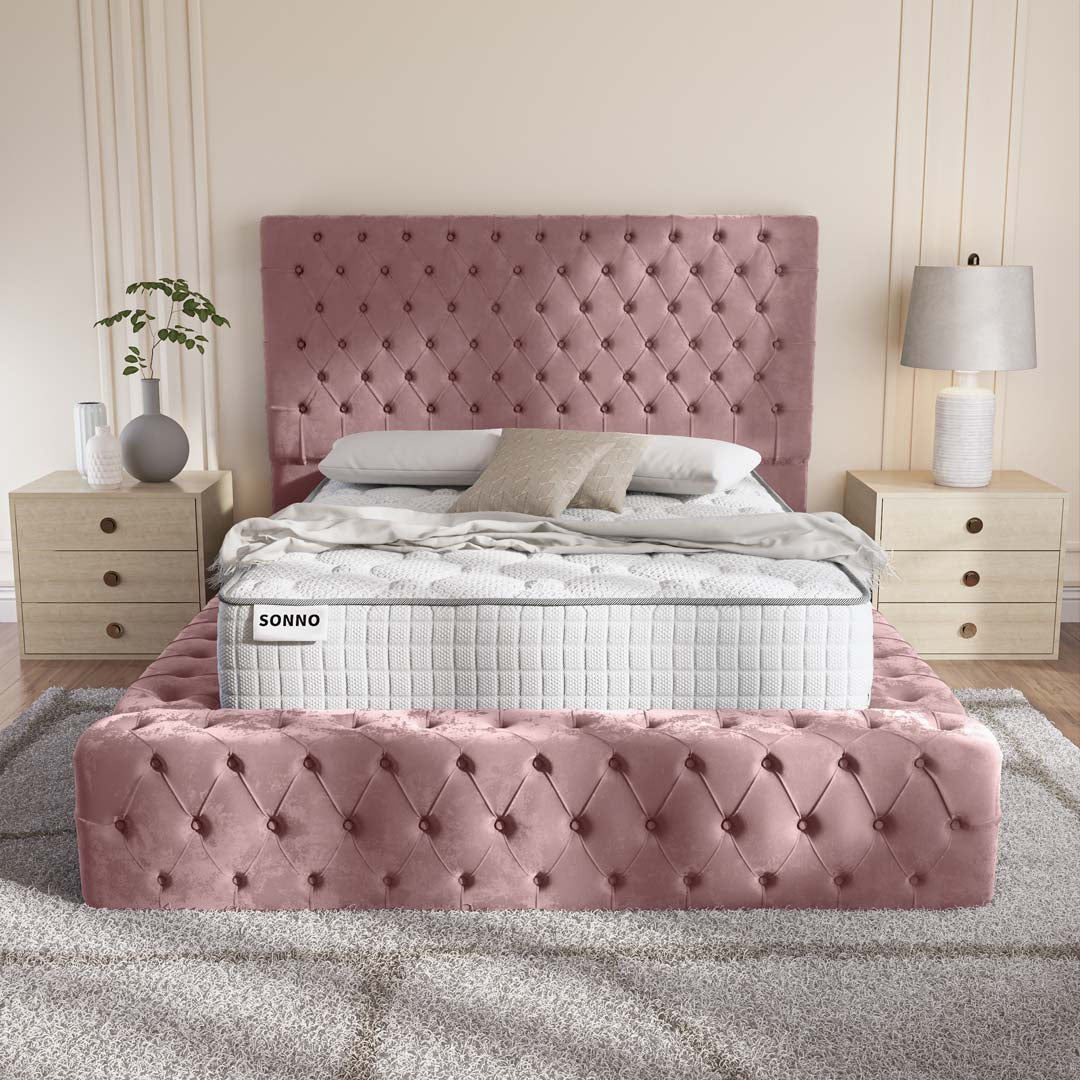 Ambassador Upholstered Ottoman Bed