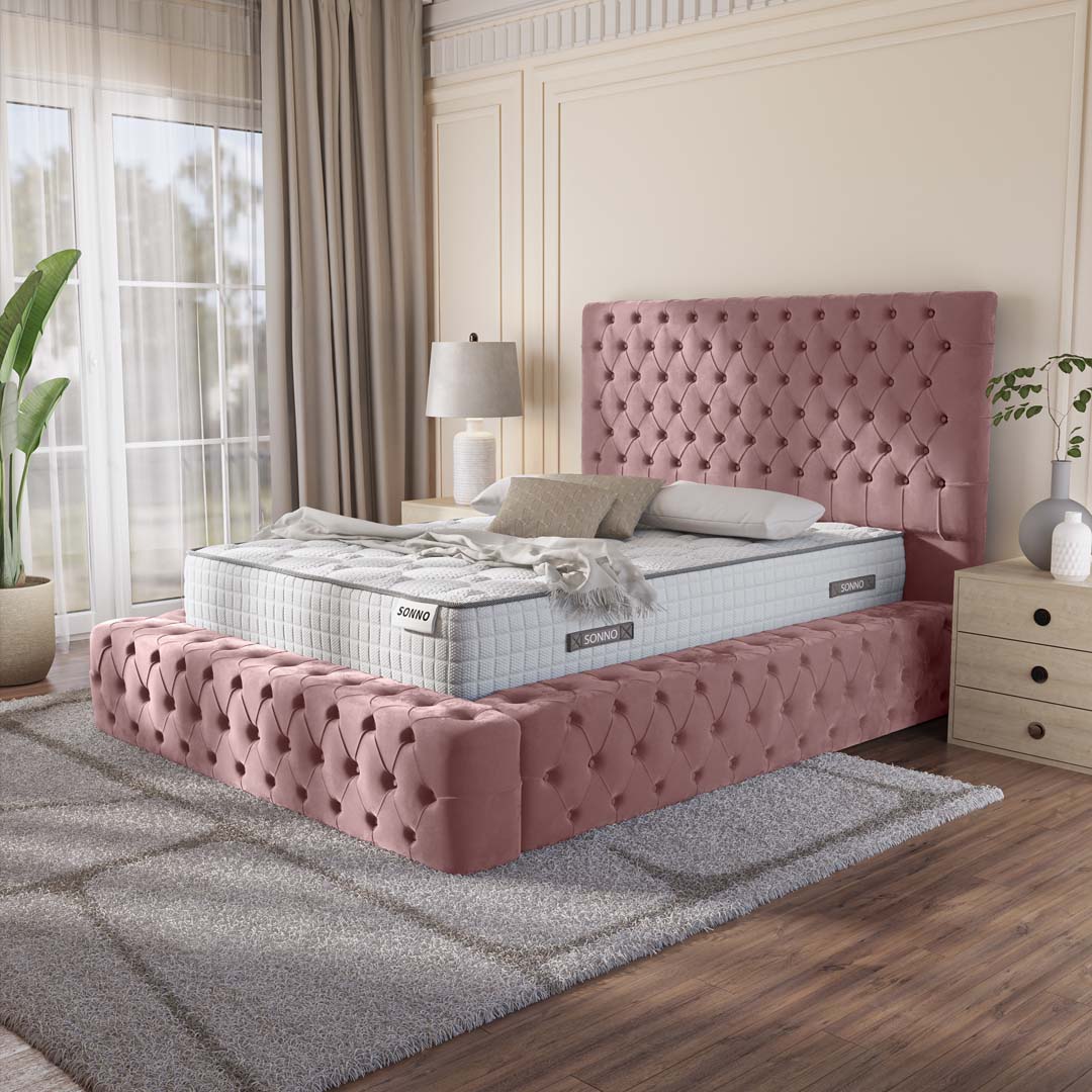 Ambassador Upholstered Ottoman Bed