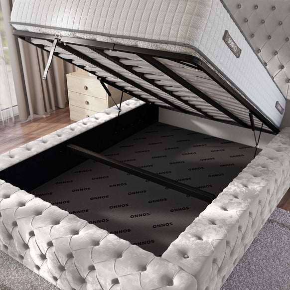 Ambassador Upholstered Ottoman Bed