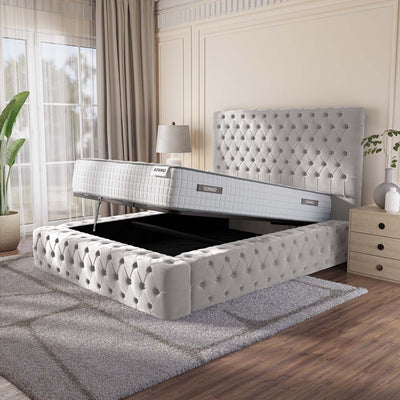 Ambassador Upholstered Ottoman Bed