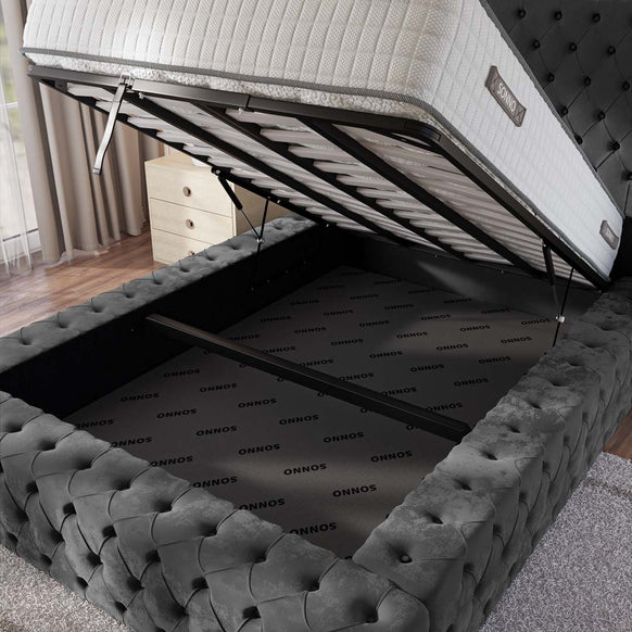 Ambassador Upholstered Ottoman Bed