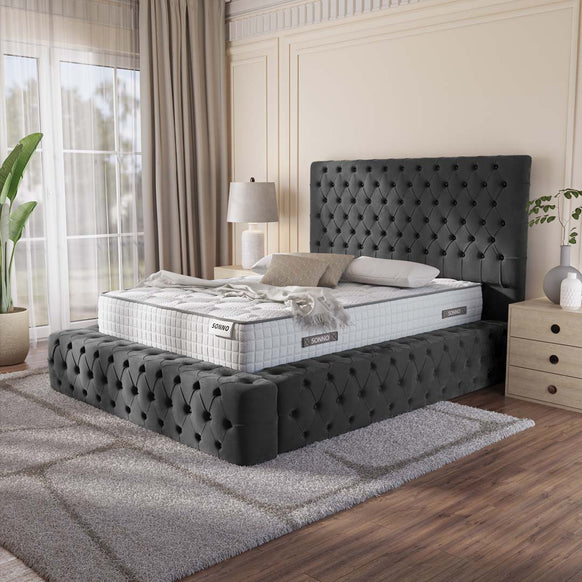 Ambassador Upholstered Ottoman Bed