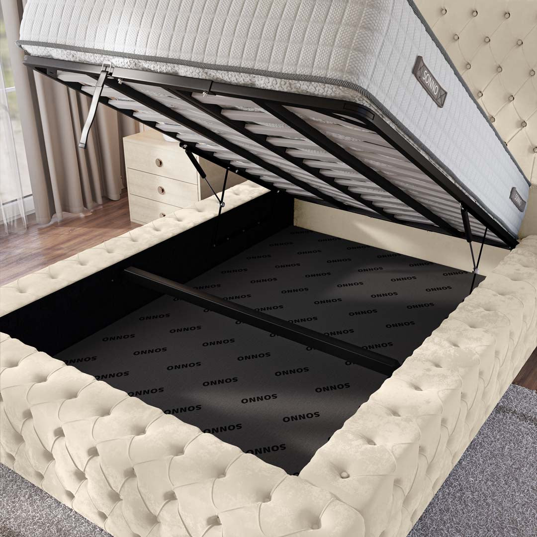 Ambassador Upholstered Ottoman Bed