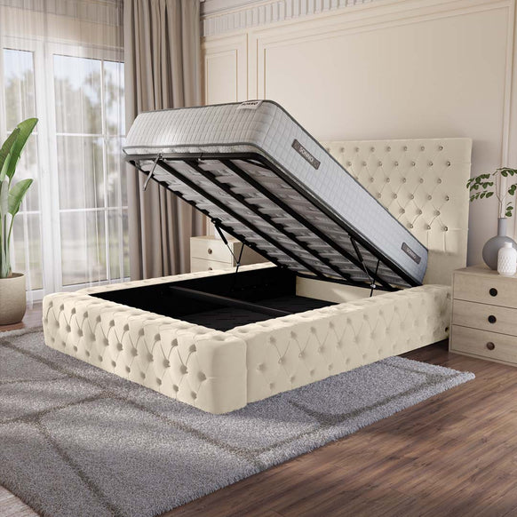 Ambassador Upholstered Ottoman Bed