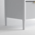 Ascot 3 Drawers Chest - White