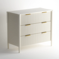 Ascot 3 Drawers Chest - Taupe