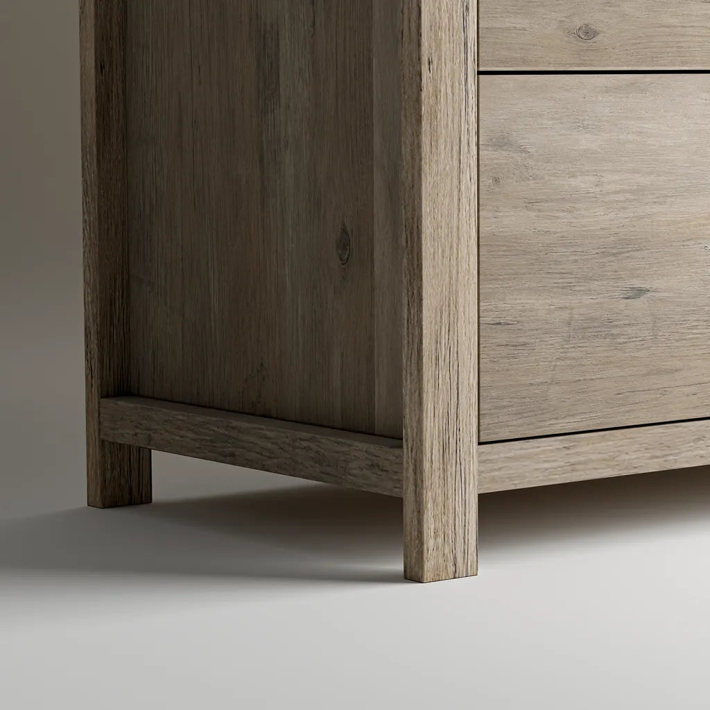 Ashford 3+3 Drawers Chest - Ashgrey