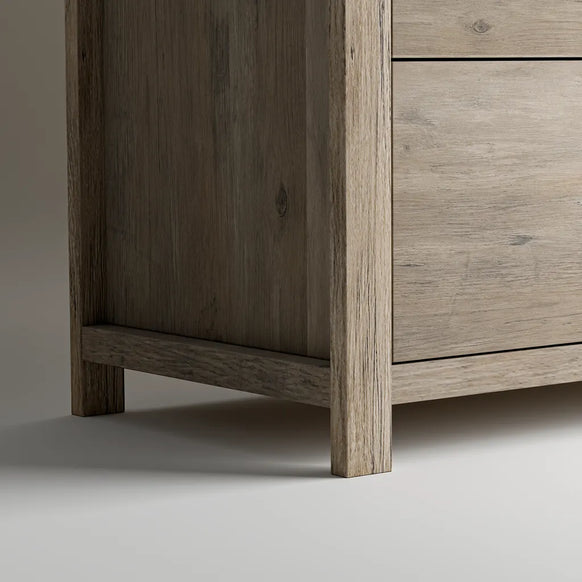 Ashford 3+3 Drawers Chest - Ashgrey
