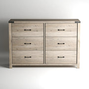 Ashford 3+3 Drawers Chest - Ashgrey