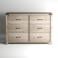 Ashford 3+3 Drawers Chest - Ashgrey
