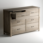 Ashford 3+3 Drawers Chest - Ashgrey