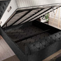 Berlin Upholstered Ottoman Bed