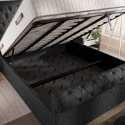 Berlin Upholstered Ottoman Bed
