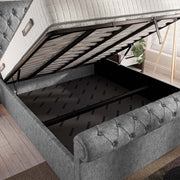 Berlin Upholstered Ottoman Bed